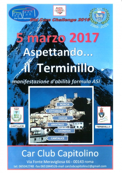 Aspettando Il Terminillo partecipazione ufficiale Squadra Corse Alfisti Romani