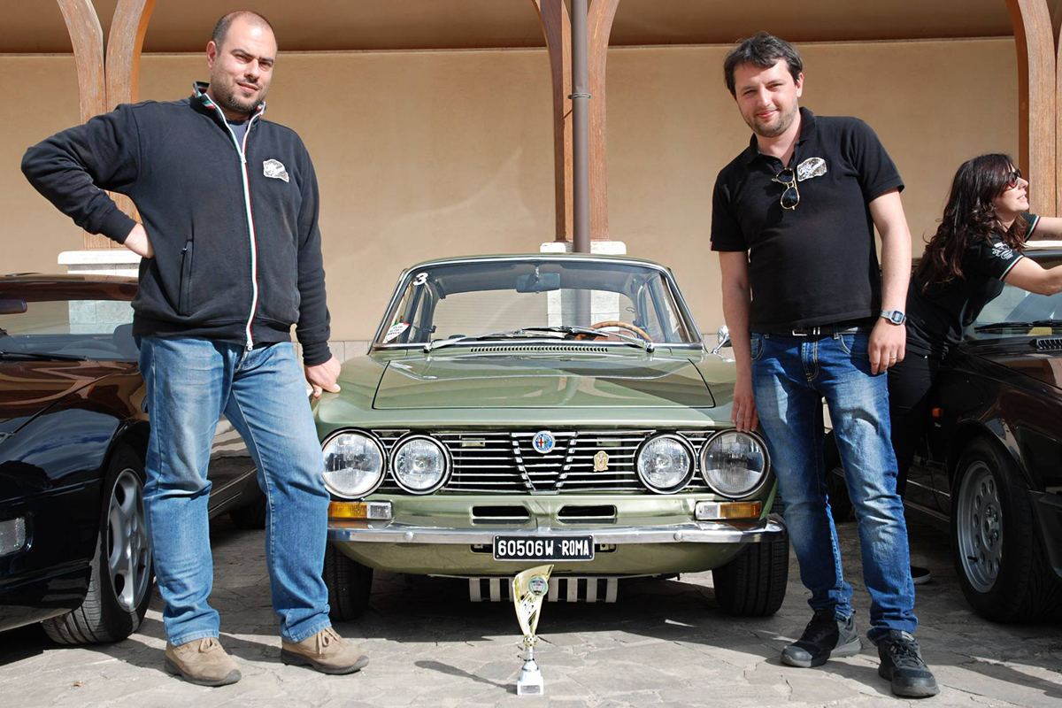 Squadra Corse Alfisti Romani ha partecipato alla Marcellina - Favale